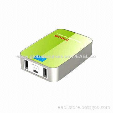 6,600mAh Mobile Power Bank, Used for iPad/iPhone/iPod/HTC/RIM's BlackBerry, Dual-USB Output 5V/2A